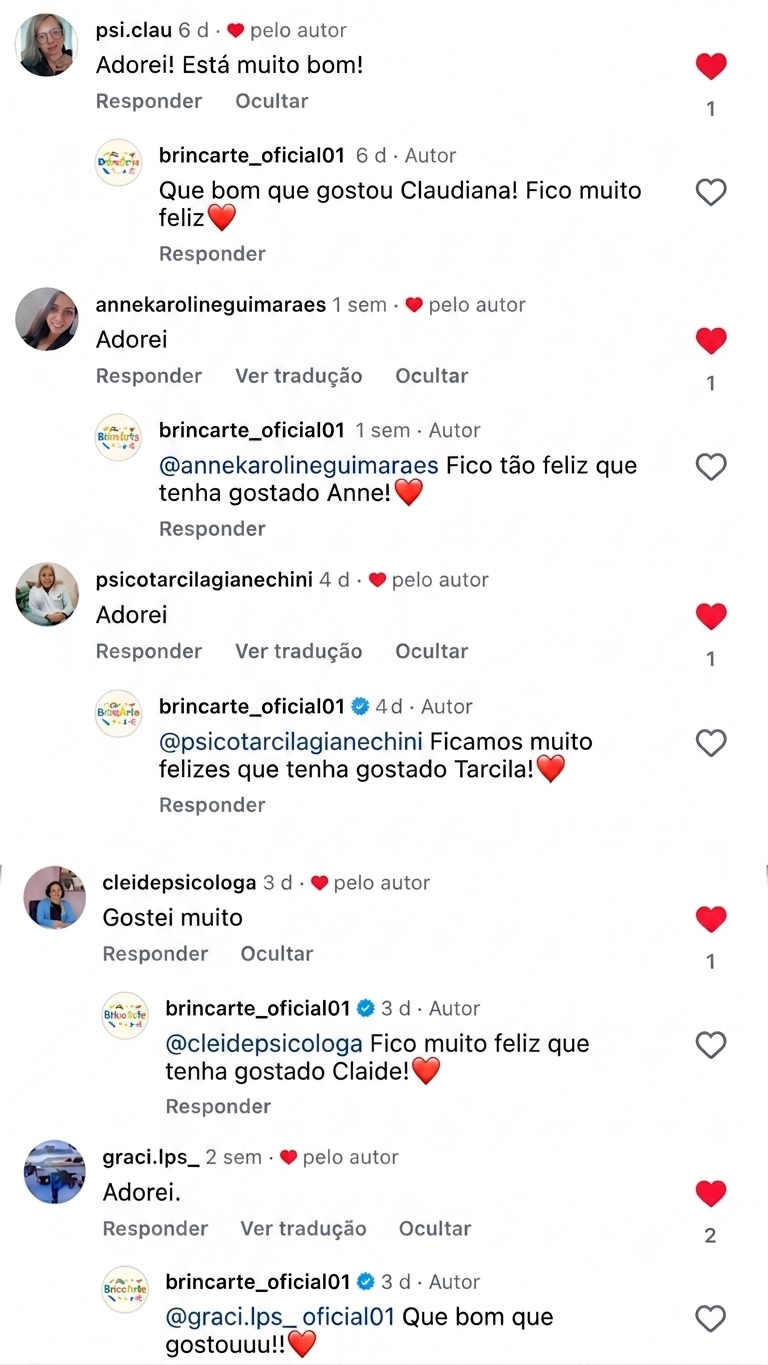 Depoimento de cliente 1